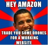 Obama to Amazon: Trade drones with Working Web site