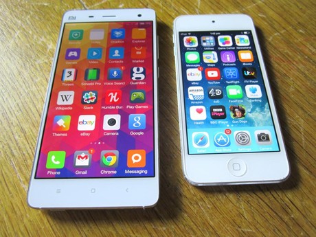 Xiaomi Mi vs. Apple iPhone