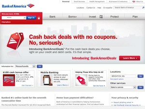 BankofAmerica.com Home Page