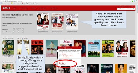 Netflix Personalizes Movie Recommendations