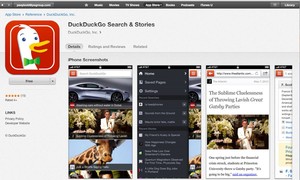 DuckDuckGo's Private Search Mobile App
