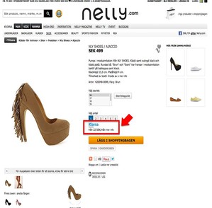 Nelly’s online shoestore
