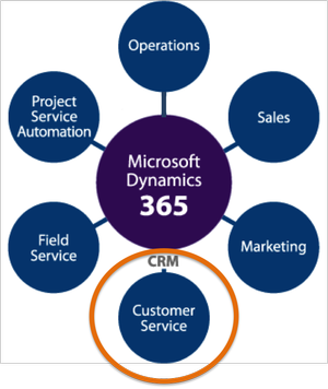 Microsoft Dynamics 365 with Customer Service