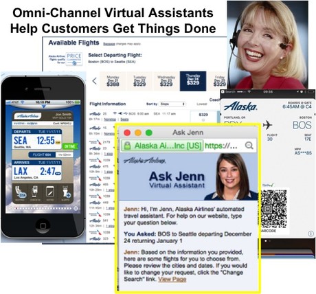 Alaska Airlines' Multi-Channel Virtual Assistant