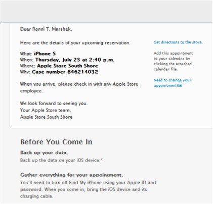 Apple Support Can Book Appointments at Genius Bar