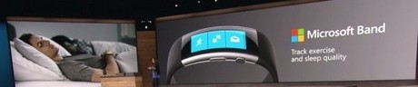 Microsoft Band at Devices Announcement