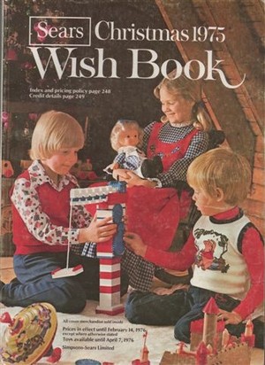 Sears Wish Book Catalog 1975