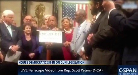 Democrats' Gun Control Sit-In